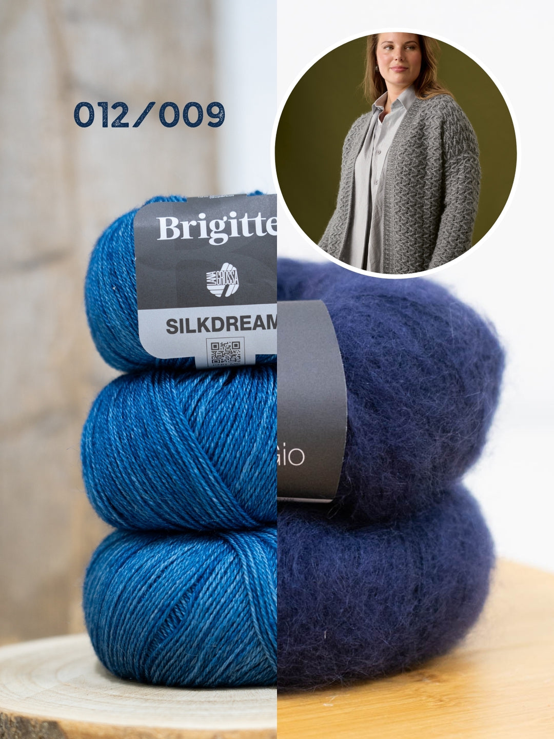 Haakpakket Brigitte Silkdream &amp; Filo Di Gio vest