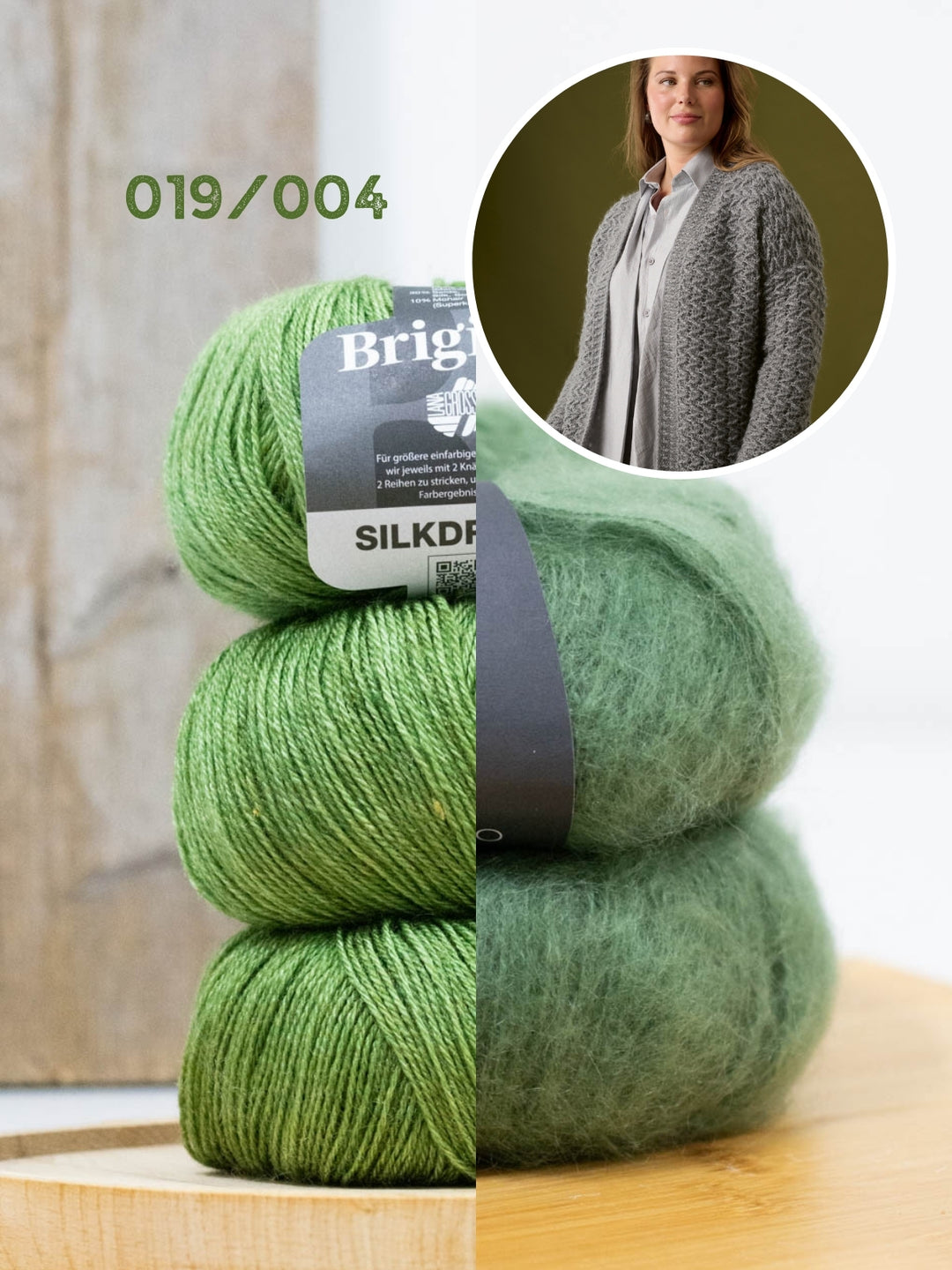 Haakpakket Brigitte Silkdream &amp; Filo Di Gio vest