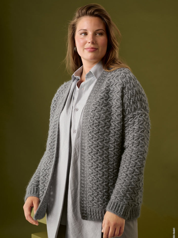 Haakpakket Brigitte Silkdream &amp; Filo Di Gio vest