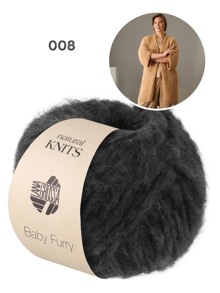 Breipakket Baby Furry vest