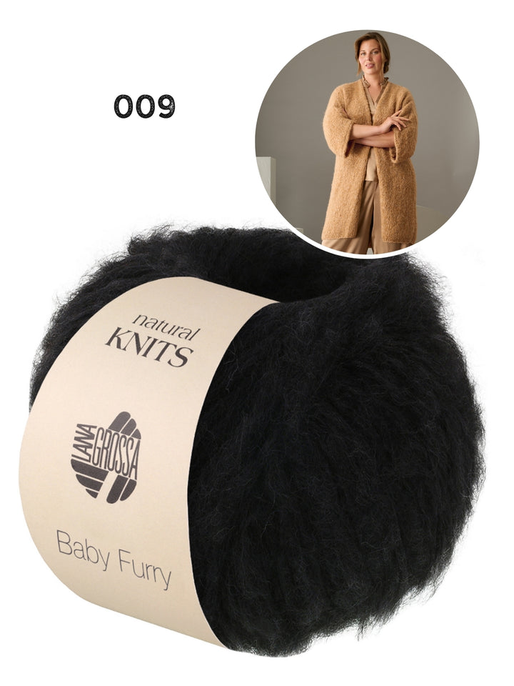 Breipakket Baby Furry vest