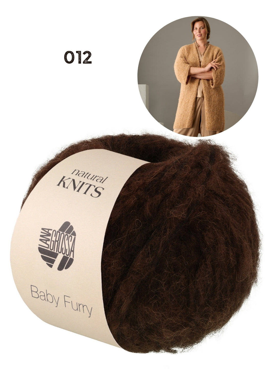 Breipakket Baby Furry vest