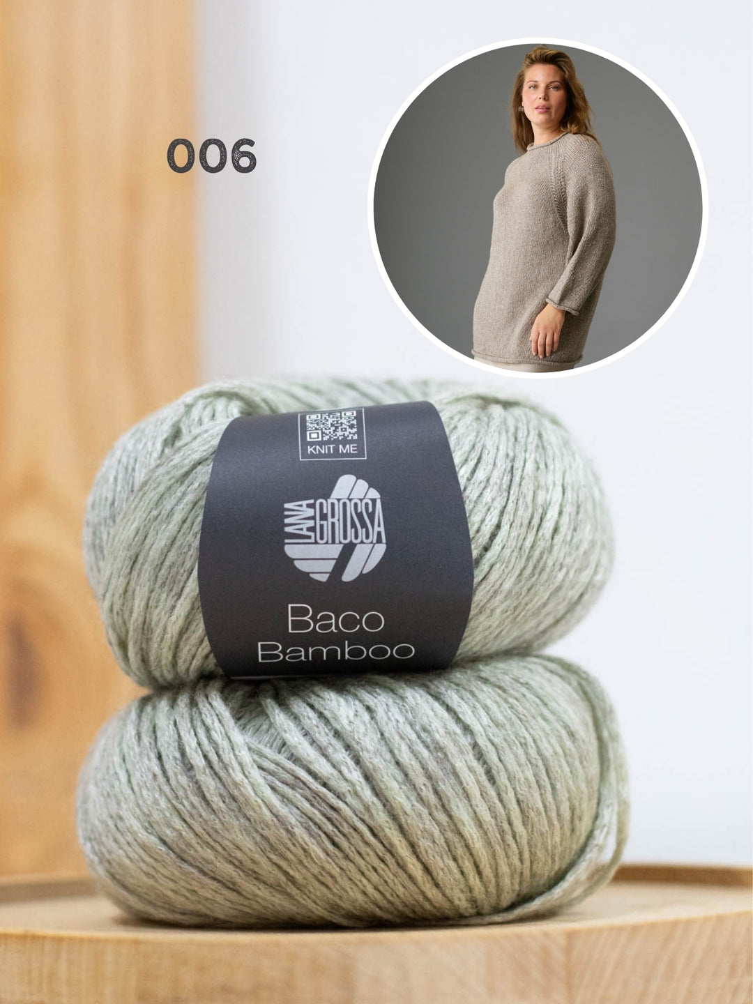 Breipakket Baco Bamboo raglantrui