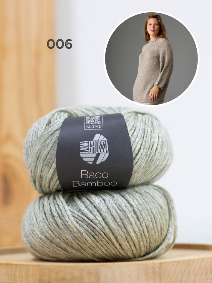 Breipakket Baco Bamboo raglantrui