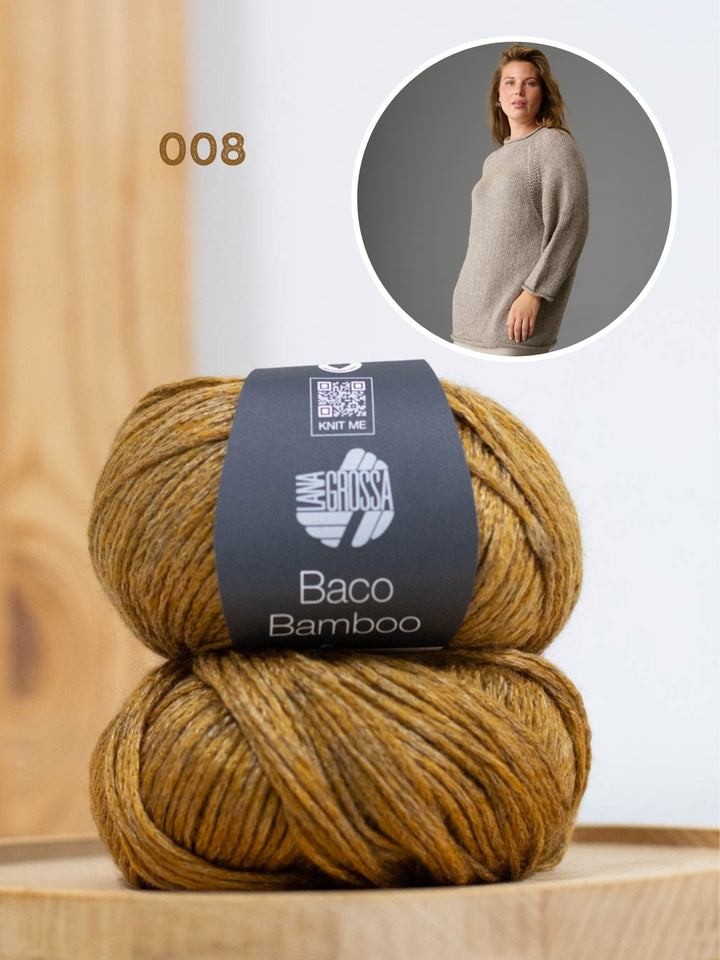 Breipakket Baco Bamboo raglantrui