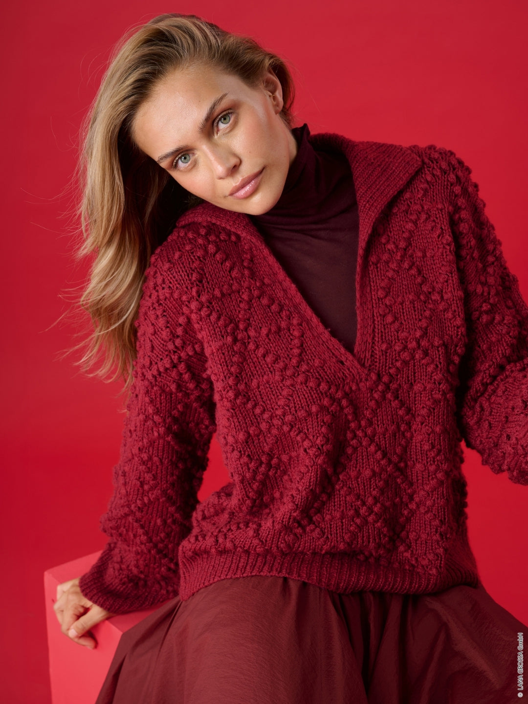 Breipakket Cool Merino trui met kraag