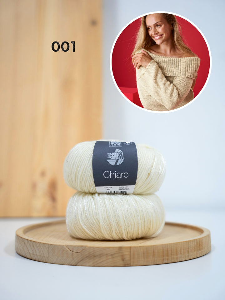Breipakket Chiaro off-shoulder raglantrui