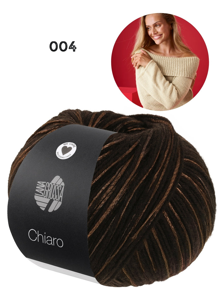 Breipakket Chiaro off-shoulder raglantrui