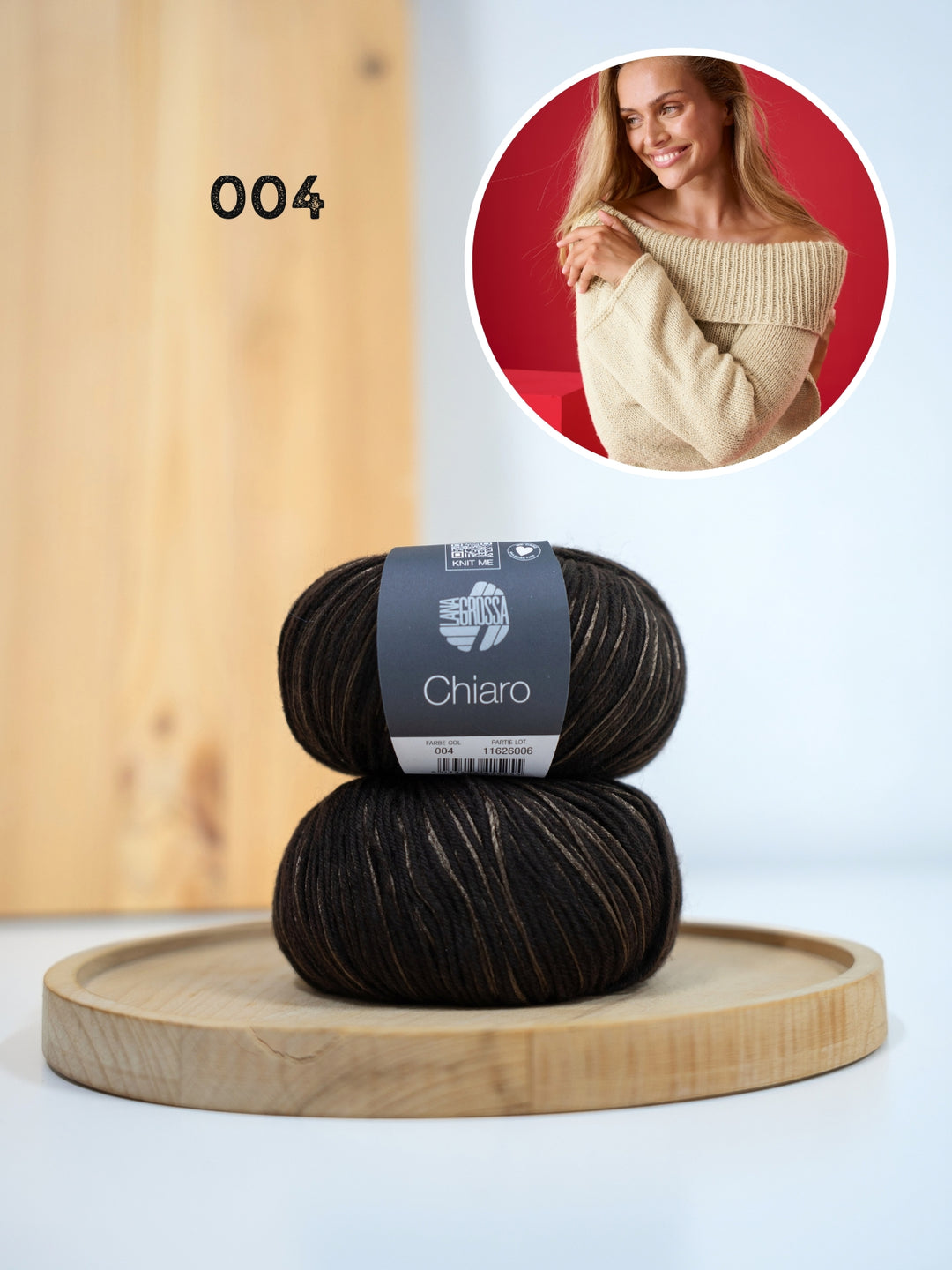 Breipakket Chiaro off-shoulder raglantrui