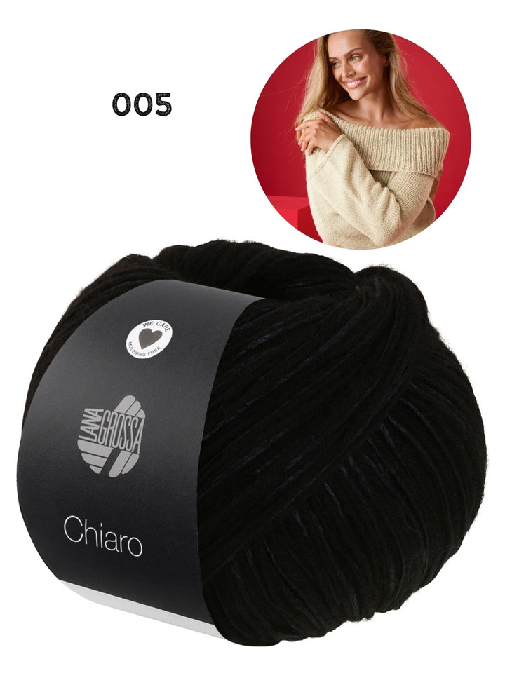 Breipakket Chiaro off-shoulder raglantrui