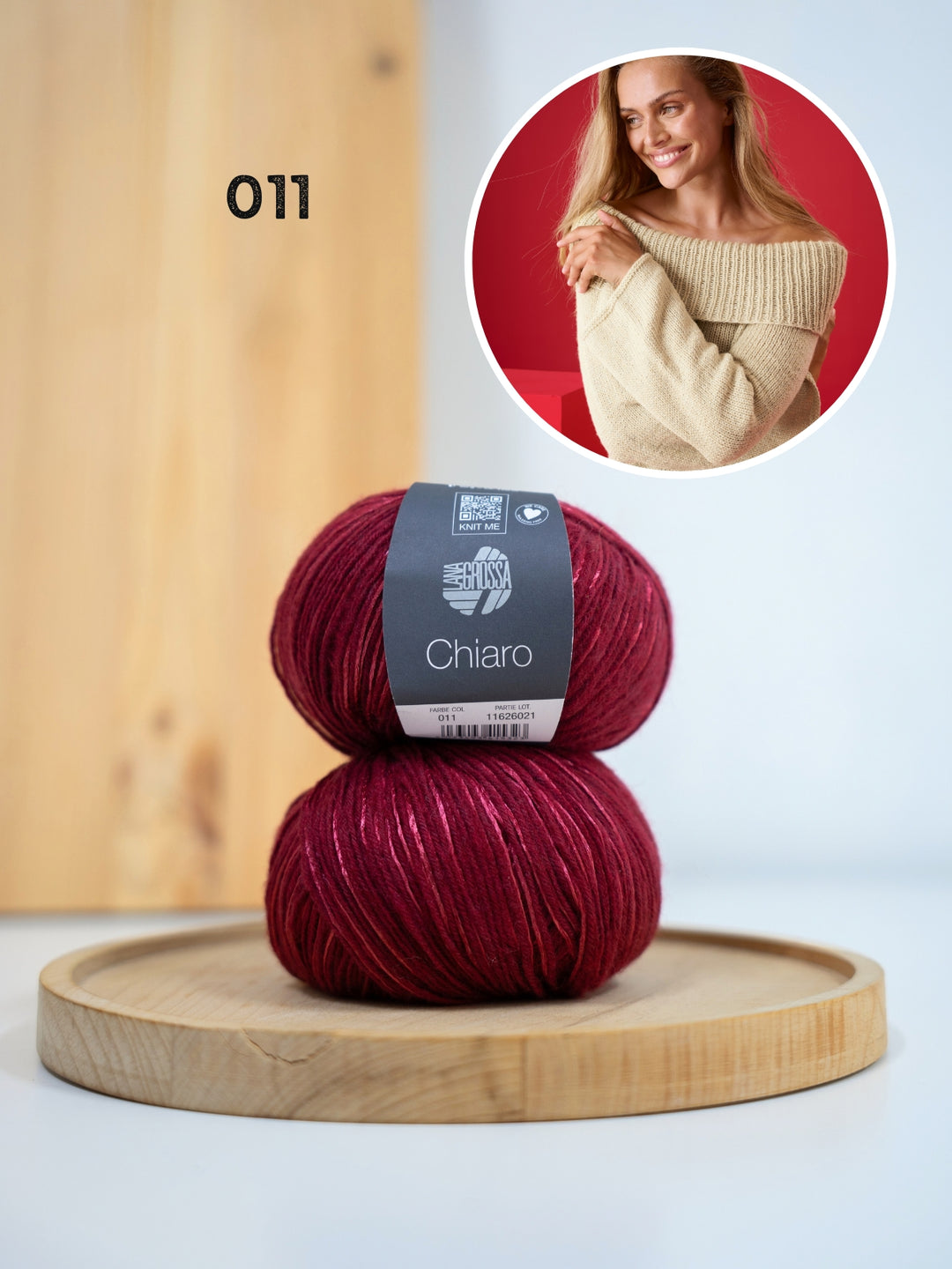 Breipakket Chiaro off-shoulder raglantrui