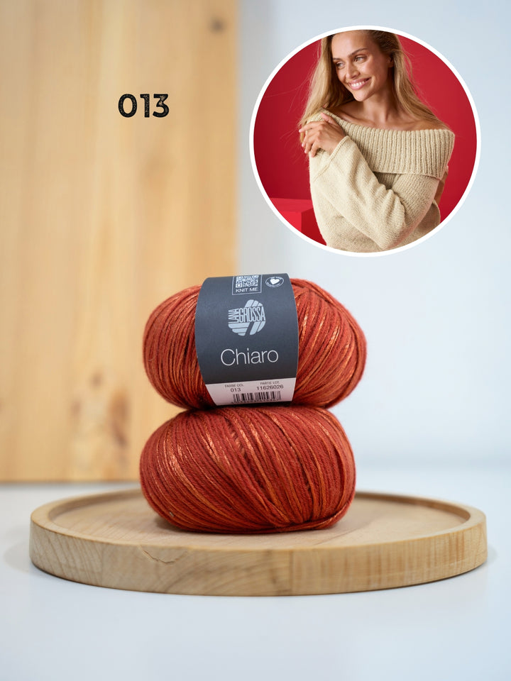 Breipakket Chiaro off-shoulder raglantrui