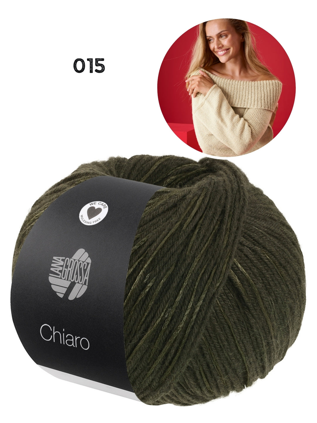 Breipakket Chiaro off-shoulder raglantrui