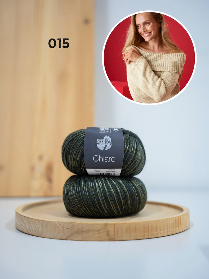 Breipakket Chiaro off-shoulder raglantrui