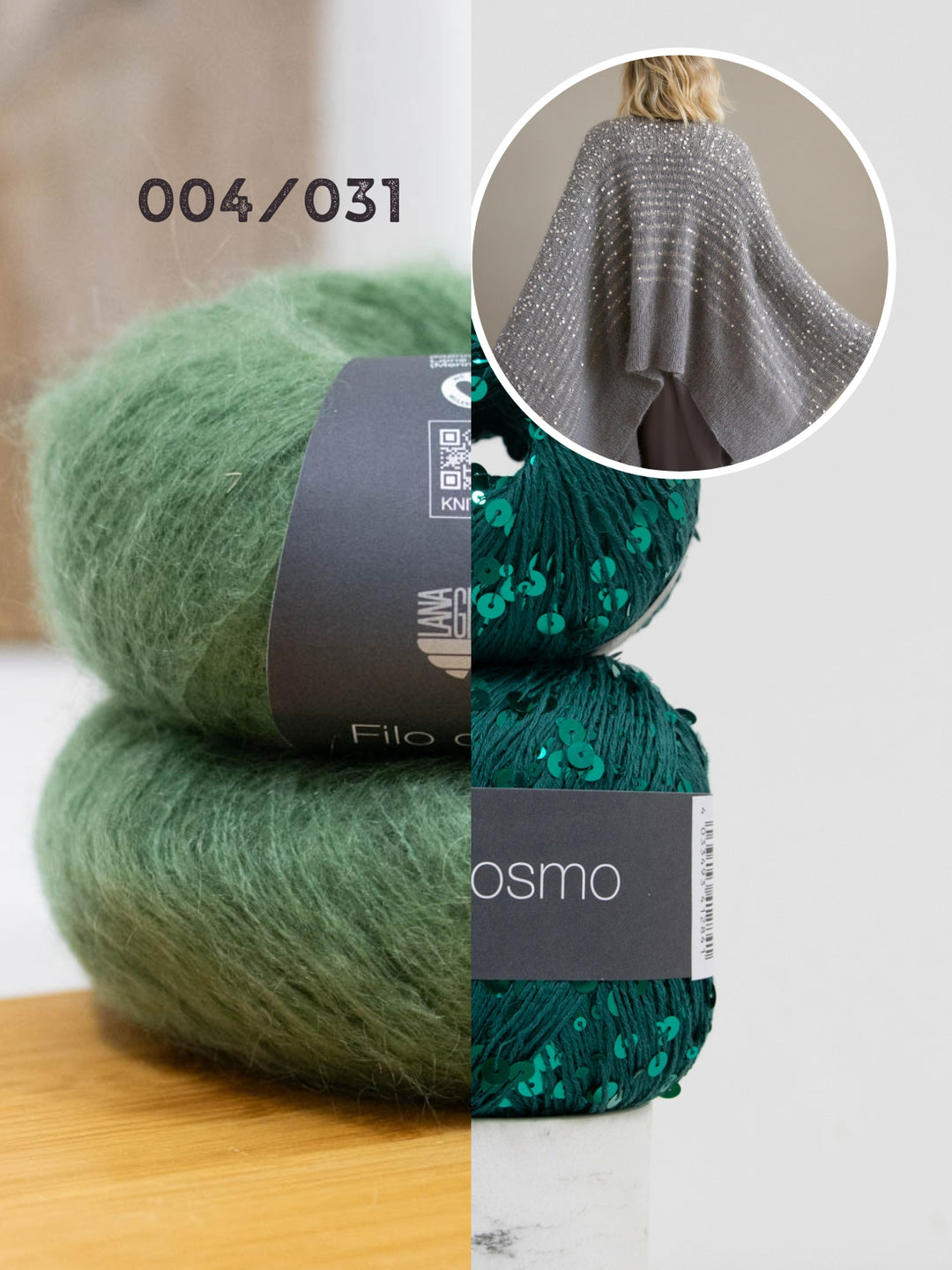 Breipakket Filo Di Gio Cosmo poncho