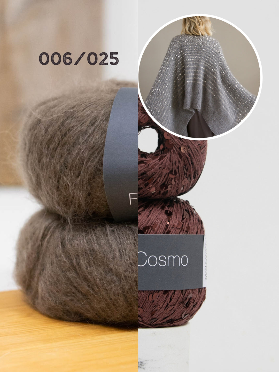 Breipakket Filo Di Gio Cosmo poncho