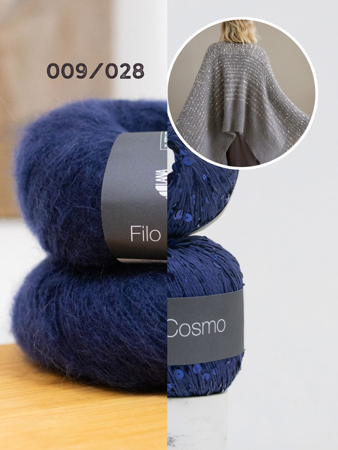 Breipakket Filo Di Gio Cosmo poncho