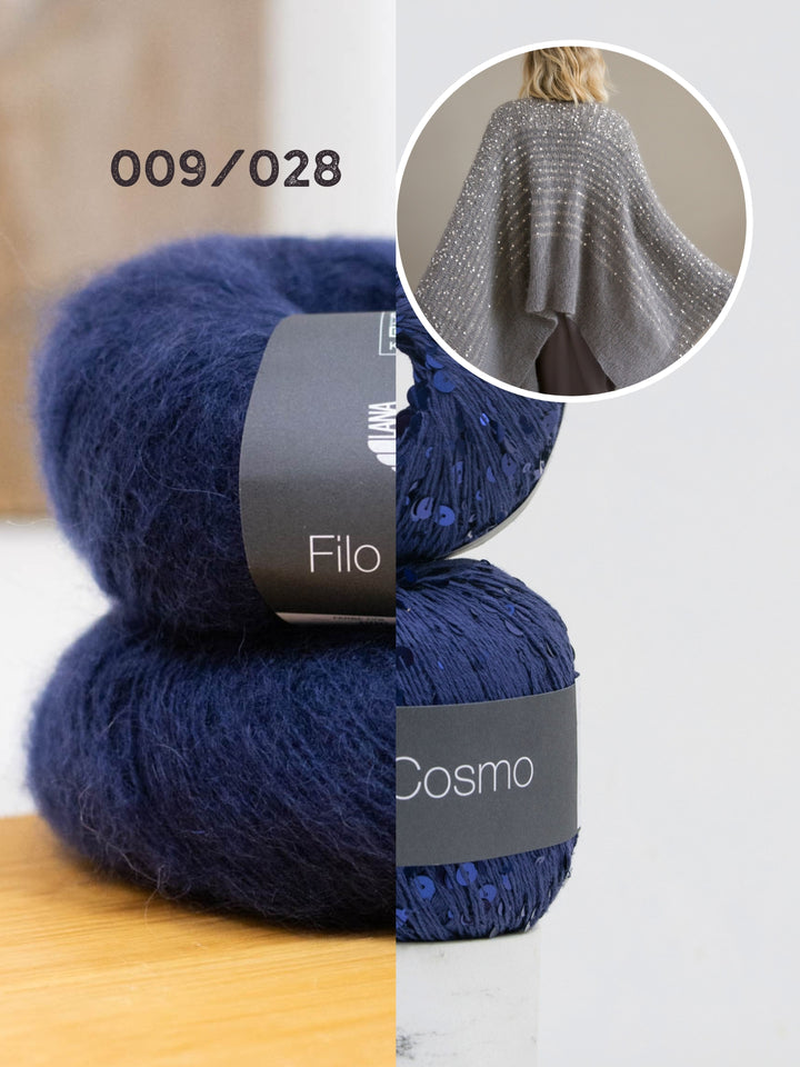 Breipakket Filo Di Gio Cosmo poncho