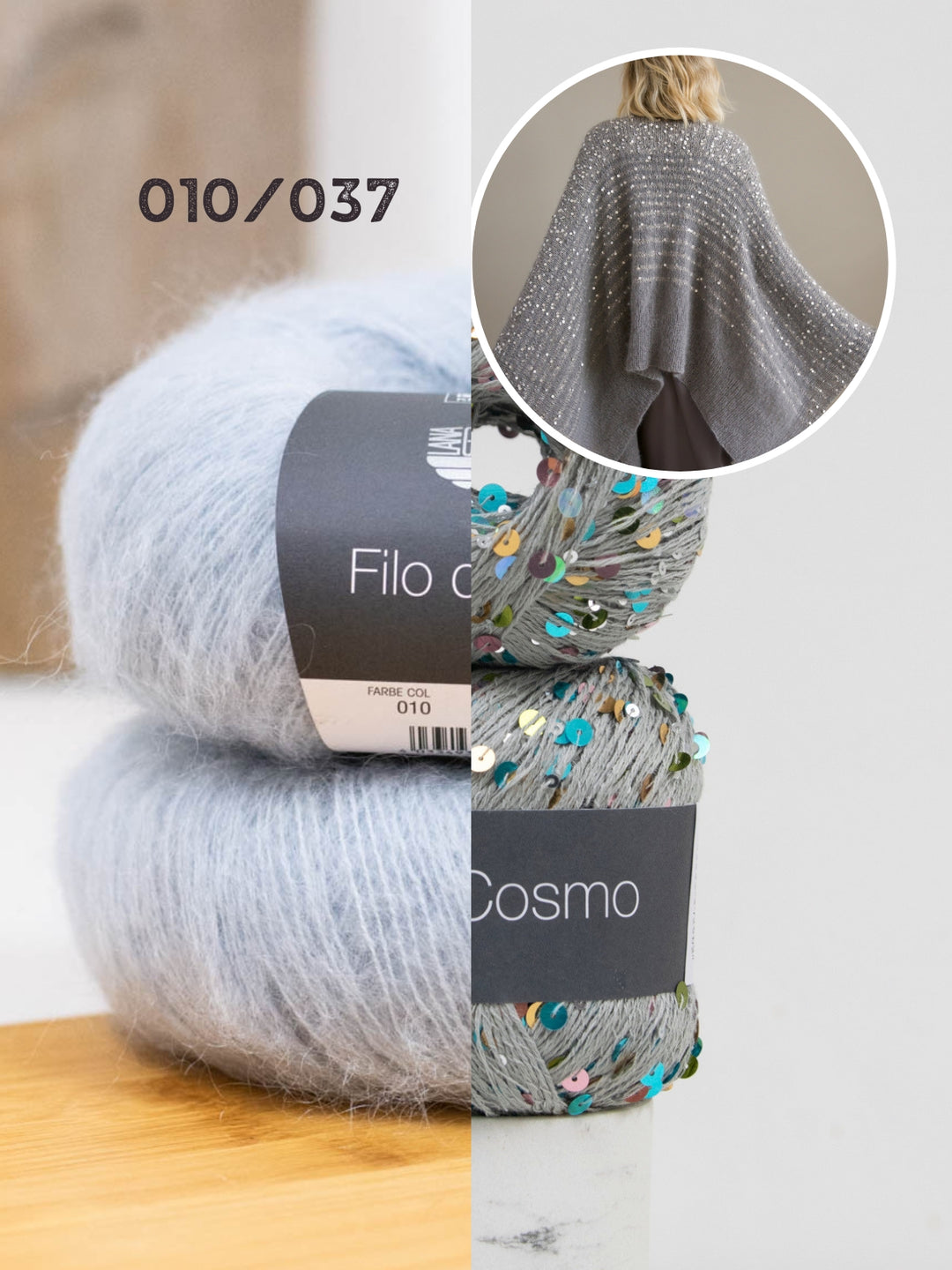 Breipakket Filo Di Gio Cosmo poncho
