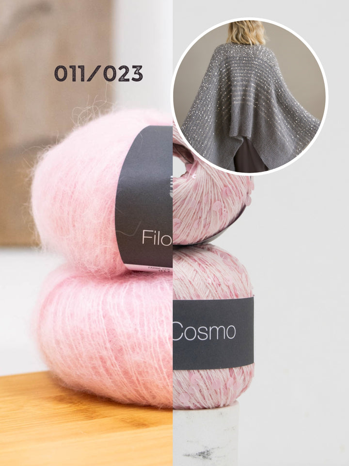 Breipakket Filo Di Gio Cosmo poncho