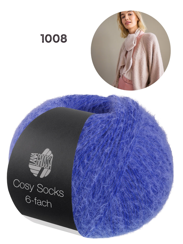 Breipakket Cosy Socks 6-fach vest kleur 1008