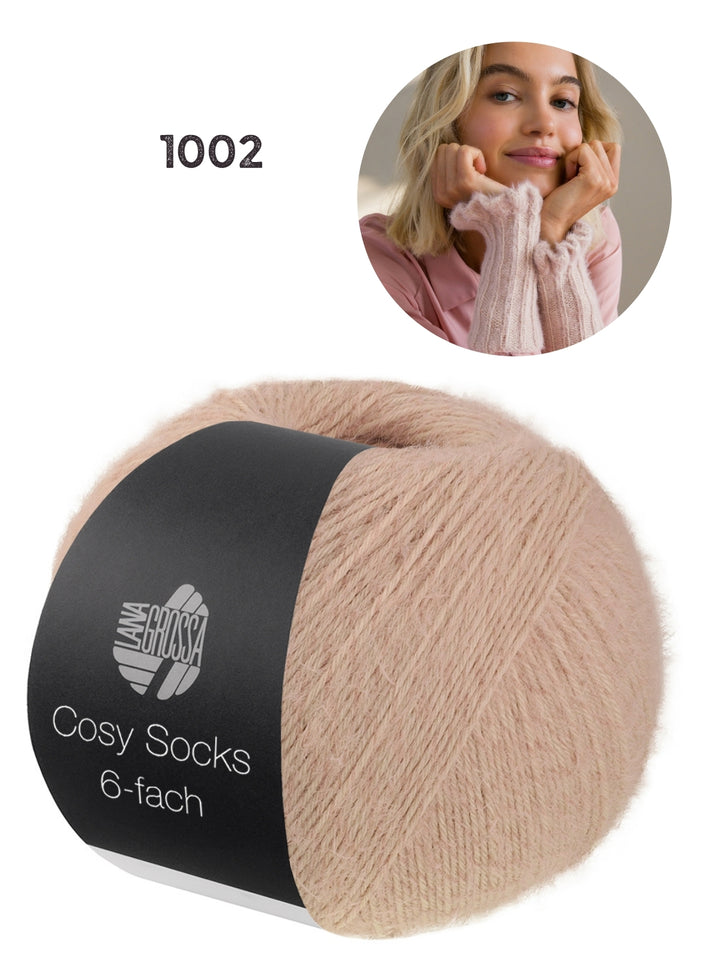 Breipakket Cosy Socks 6-fach polswarmers kleur 1002