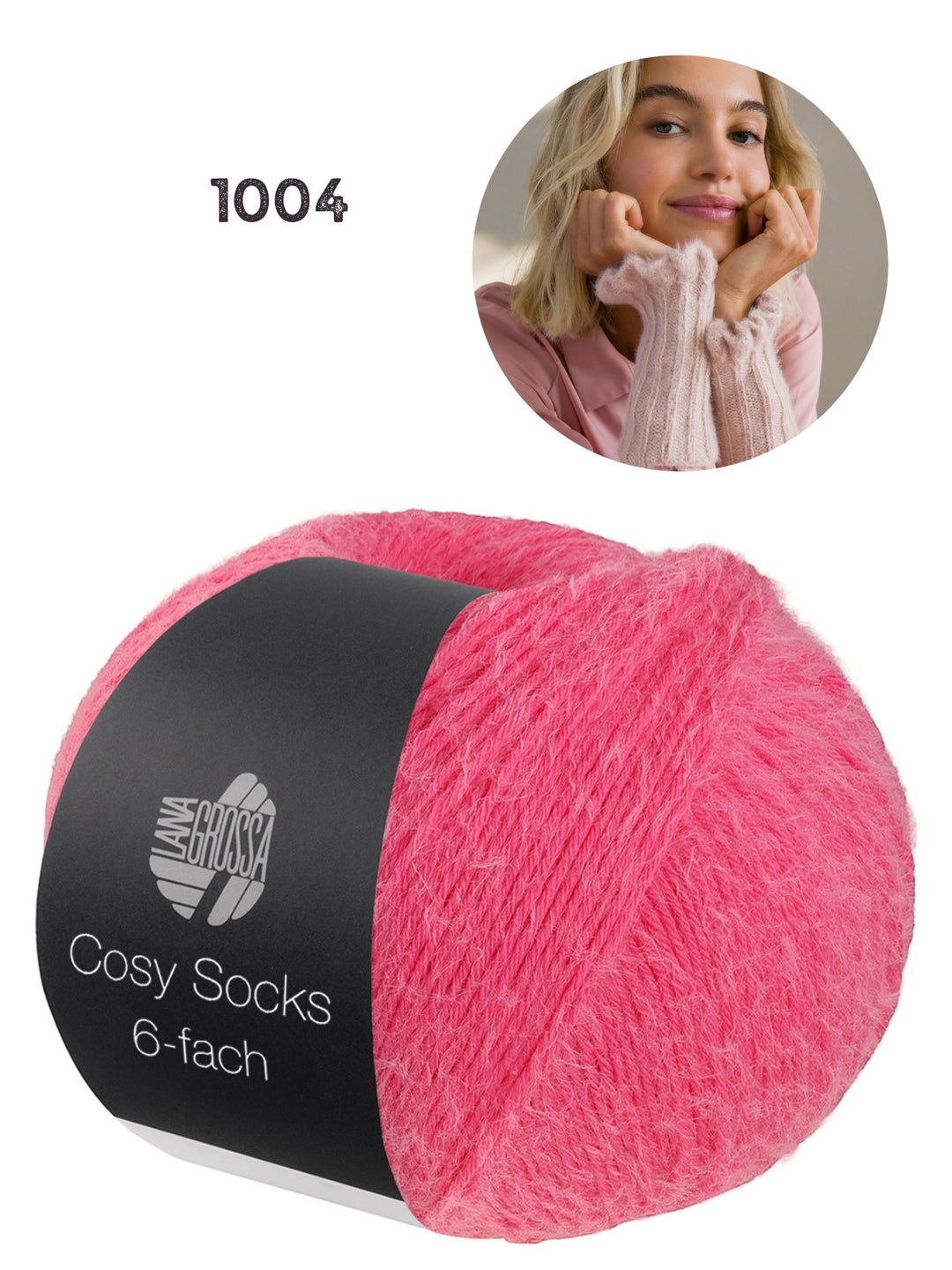 Breipakket Cosy Socks 6-fach polswarmers kleur 1004