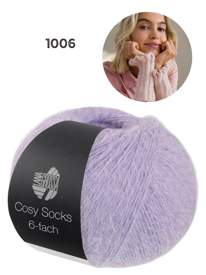 Breipakket Cosy Socks 6-fach polswarmers kleur 1006