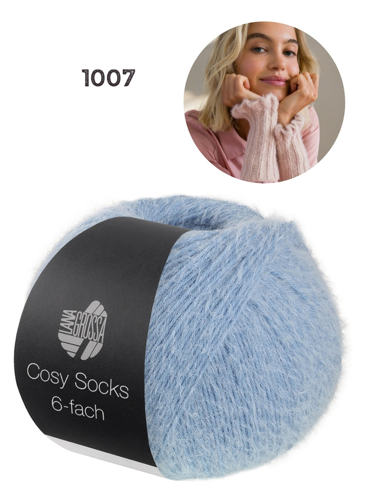 Breipakket Cosy Socks 6-fach polswarmers kleur 1007