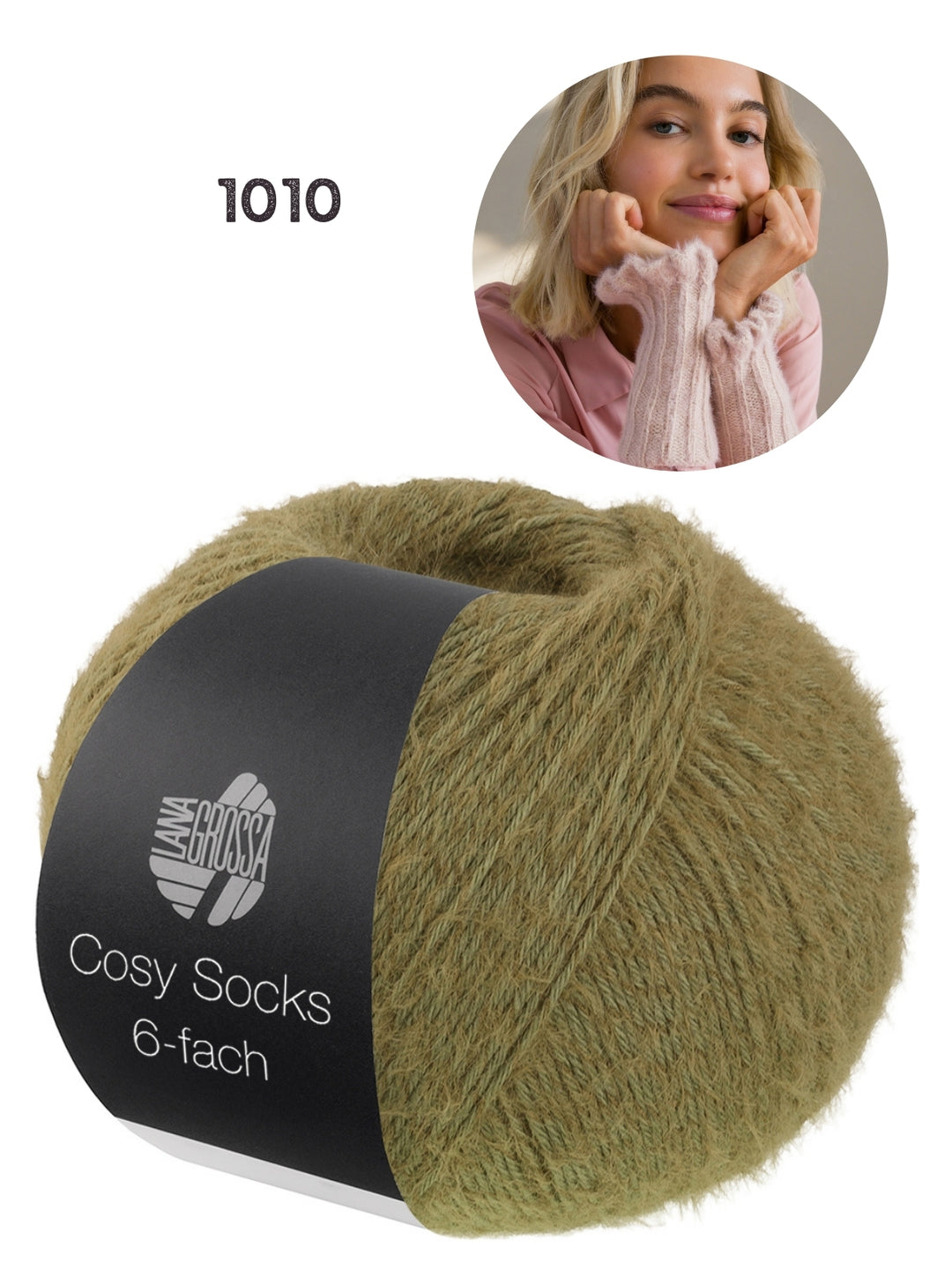 Breipakket Cosy Socks 6-fach polswarmers kleur 1010