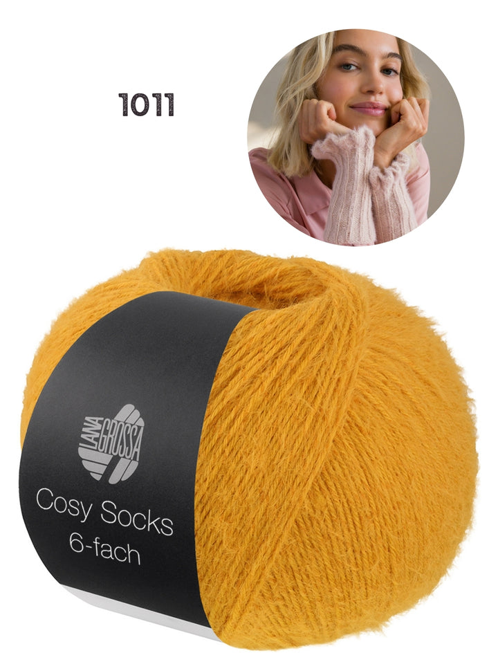 Breipakket Cosy Socks 6-fach polswarmers kleur 1011