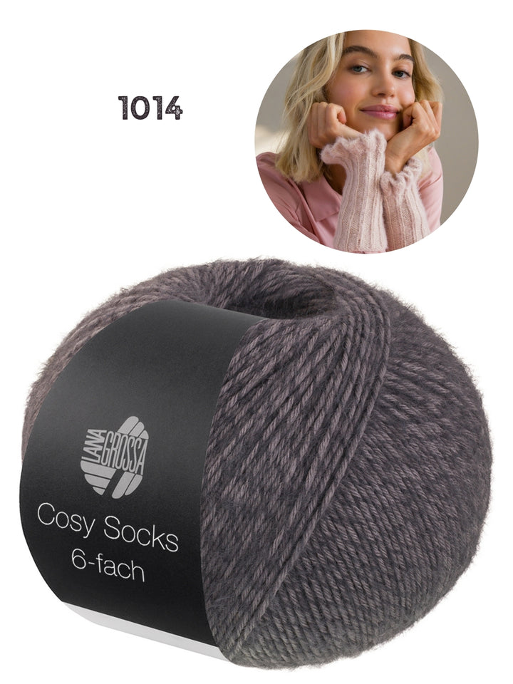 Breipakket Cosy Socks 6-fach polswarmers kleur 1014