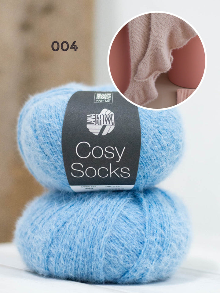 Breipakket Cosy Socks sjaal kleur 004