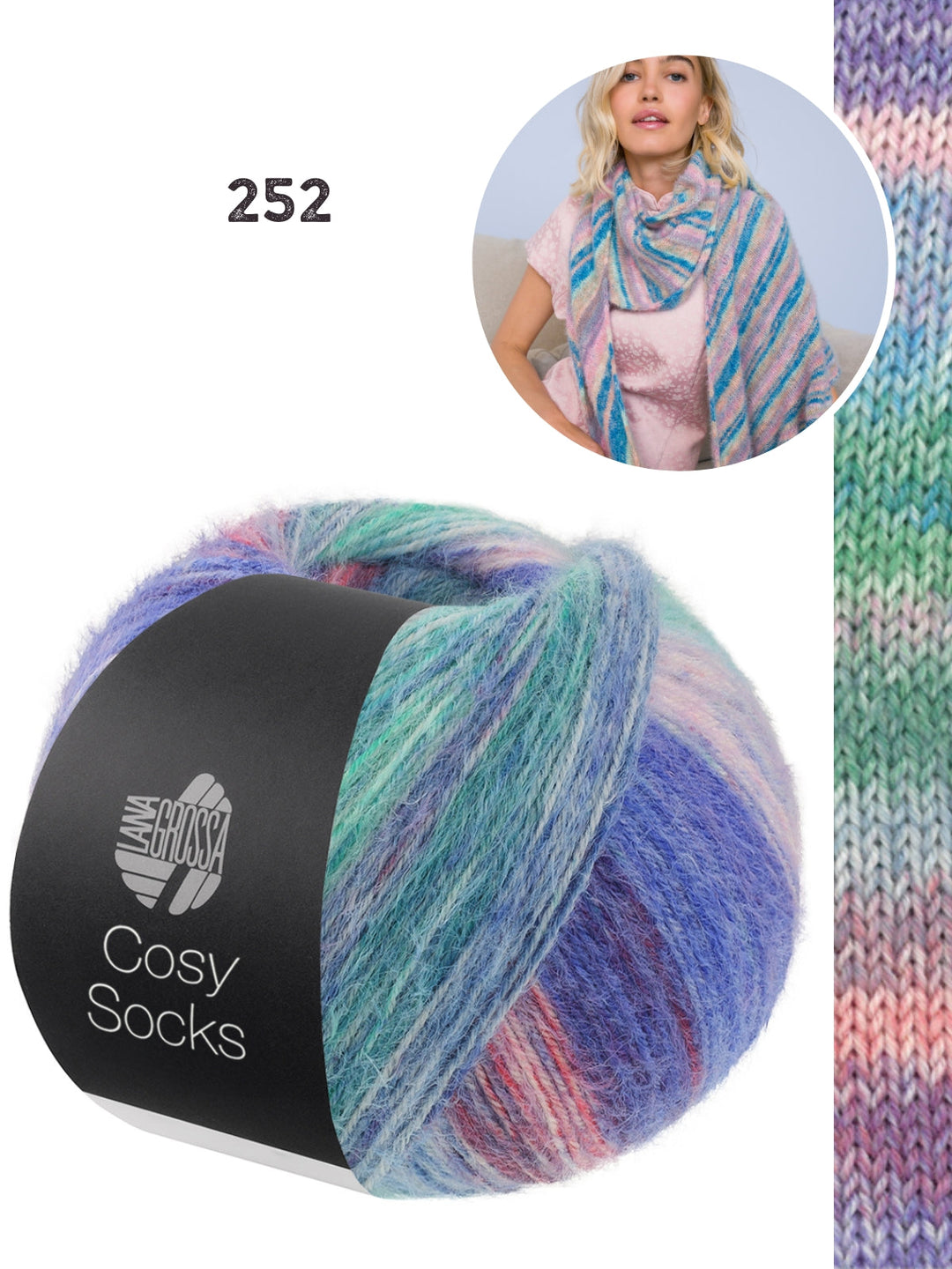 Breipakket Cosy Socks Dream stola kleur 252