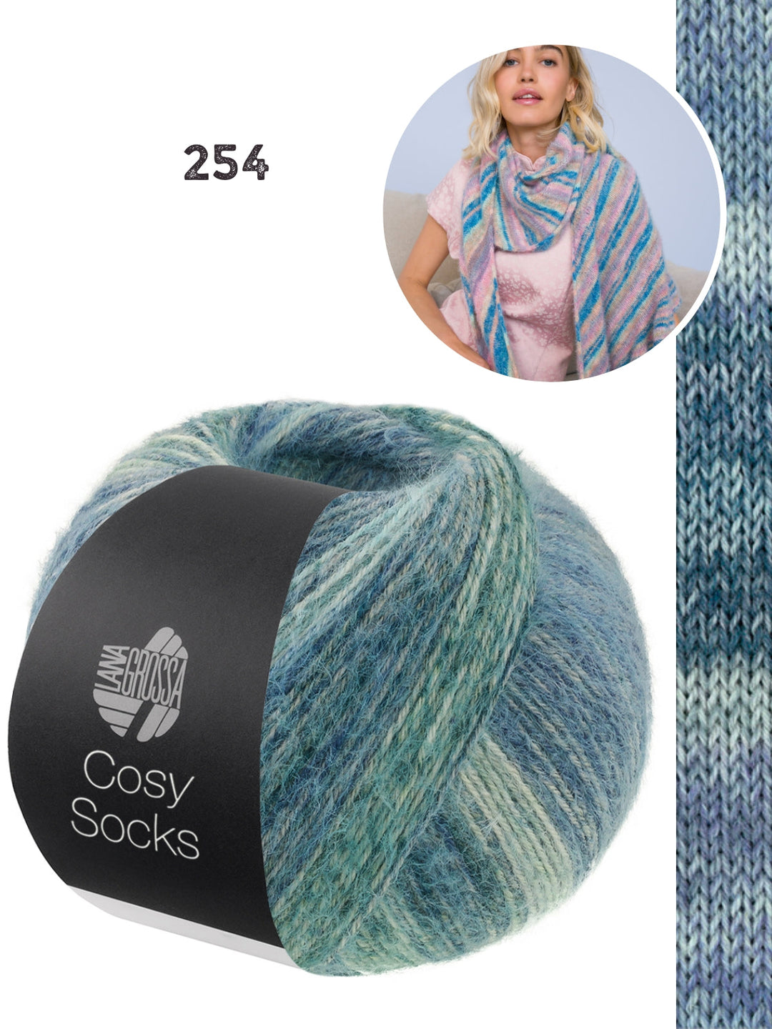 Breipakket Cosy Socks Dream stola kleur 254
