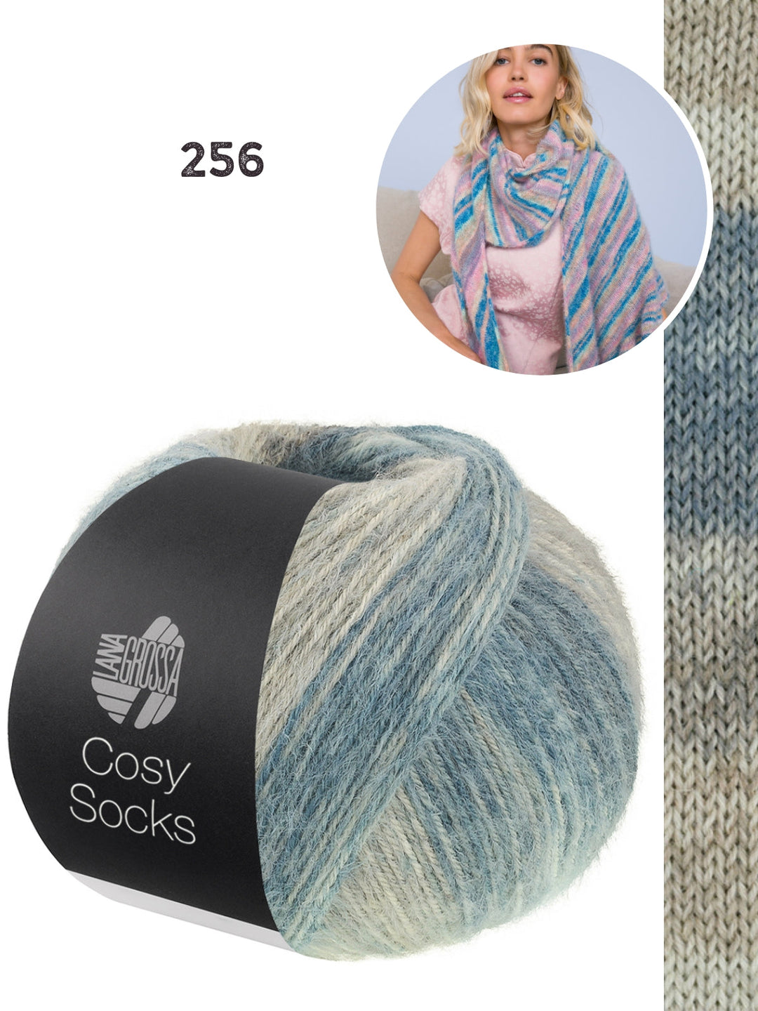Breipakket Cosy Socks Dream stola kleur 256