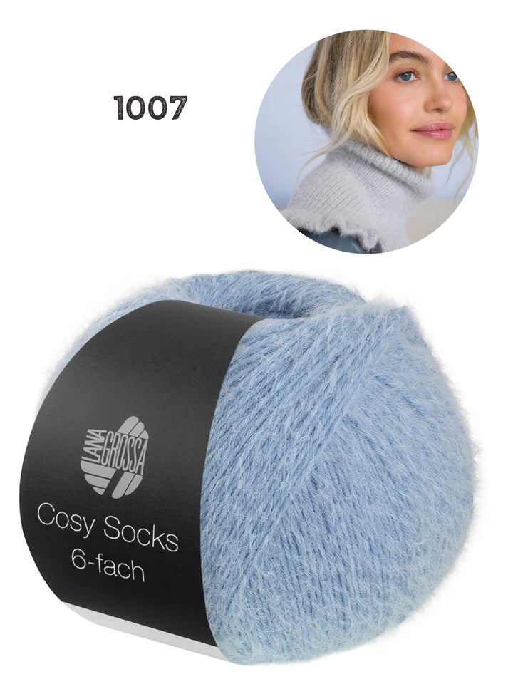 Breipakket Cosy Socks 6-fach col kleur 1007