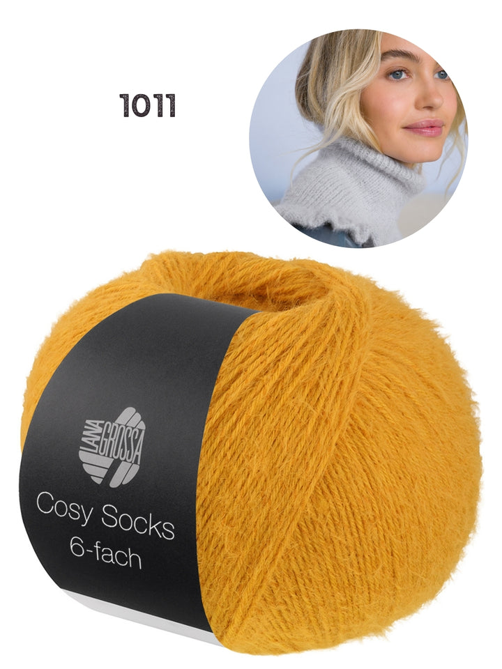 Breipakket Cosy Socks 6-fach col kleur 1011