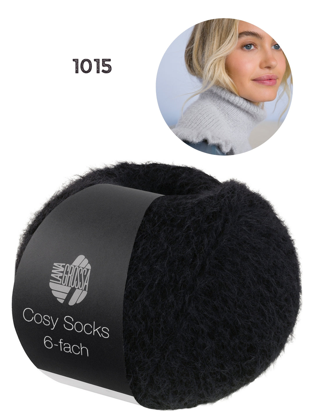 Breipakket Cosy Socks 6-fach col kleur 1015