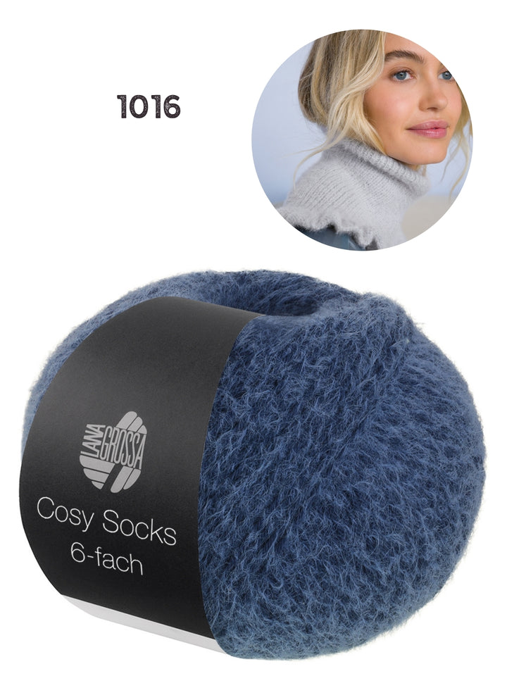 Breipakket Cosy Socks 6-fach col kleur 1016