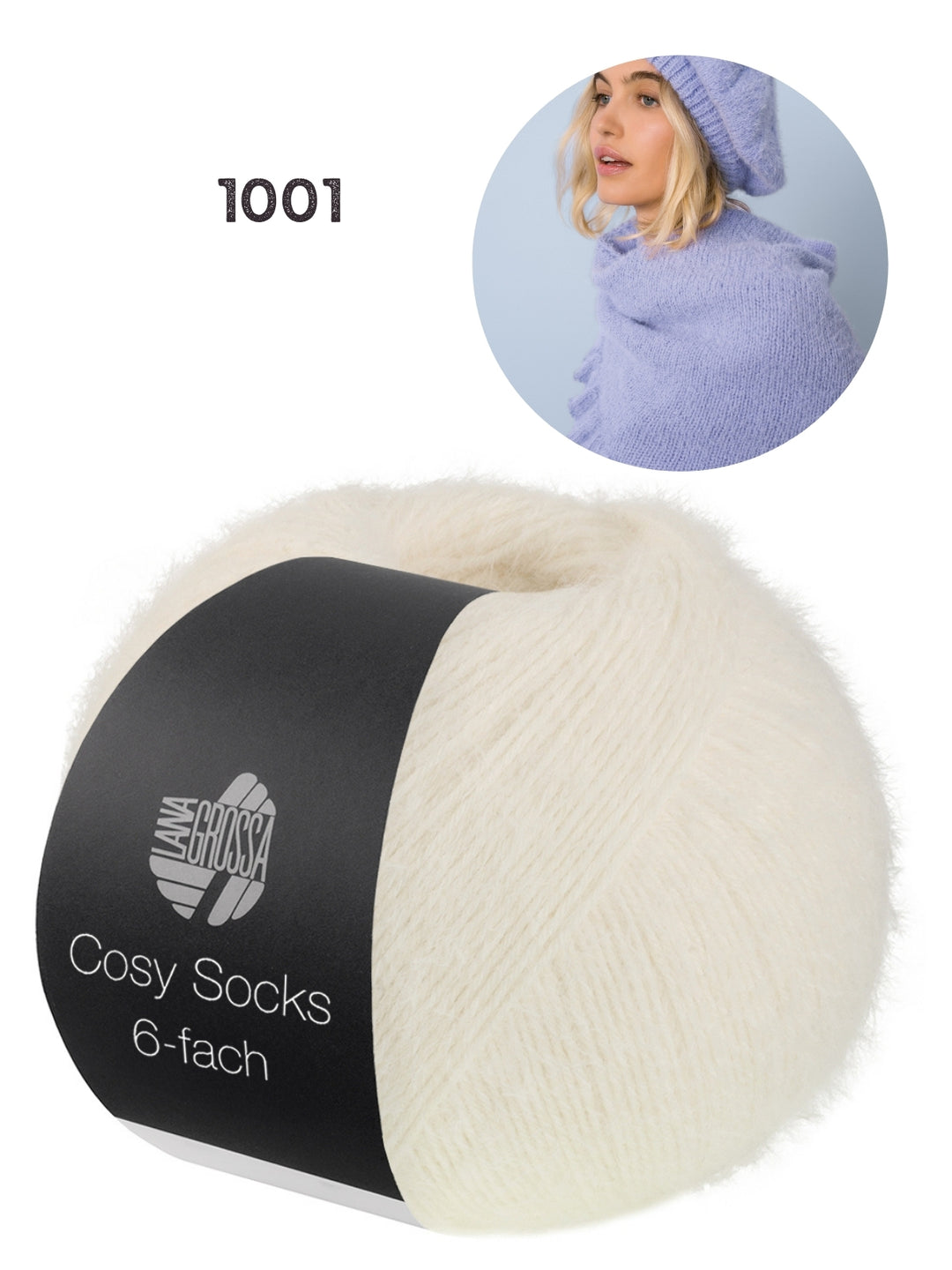 Breipakket Cosy Socks 6-fach kleur 1001