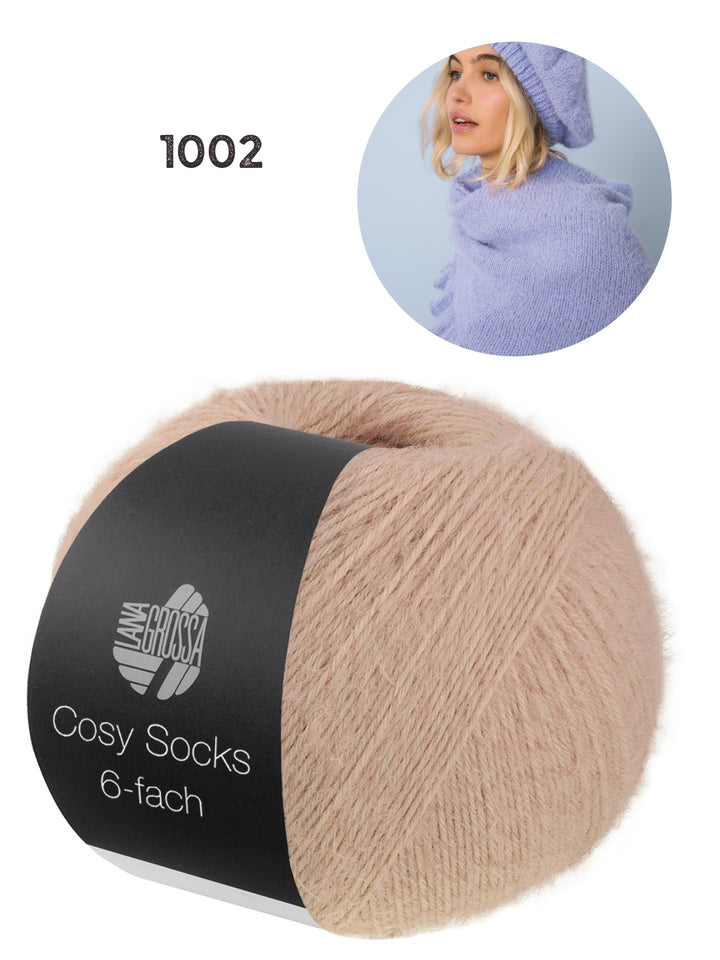 Breipakket Cosy Socks 6-fach kleur 1002