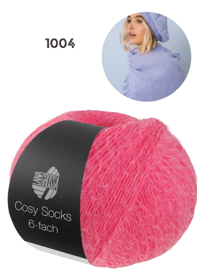 Breipakket Cosy Socks 6-fach kleur 1004