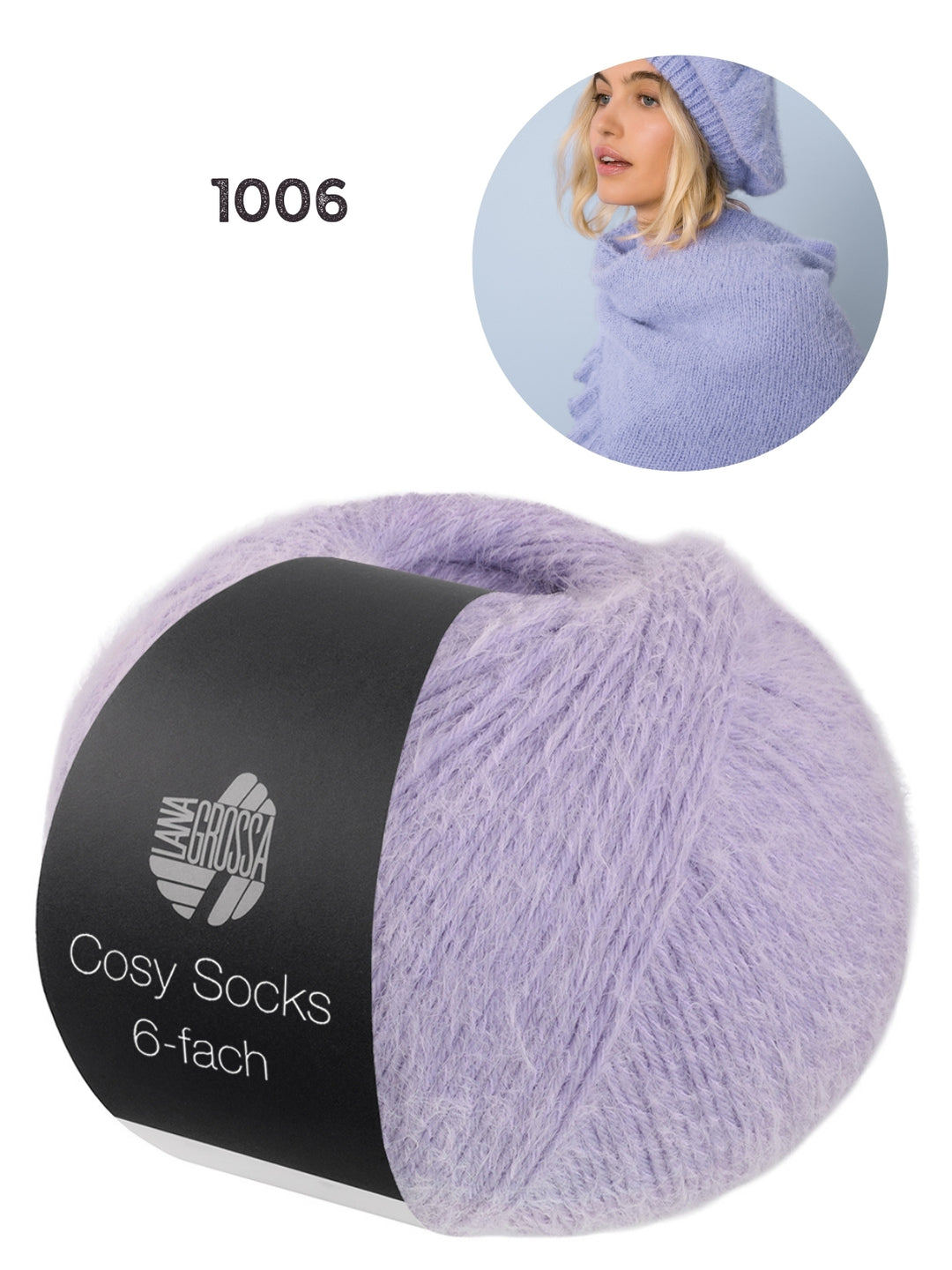 Breipakket Cosy Socks 6-fach kleur 1006