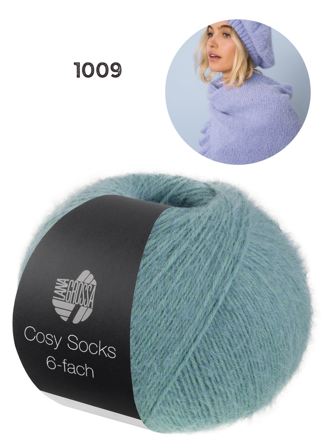 Breipakket Cosy Socks 6-fach kleur 1009