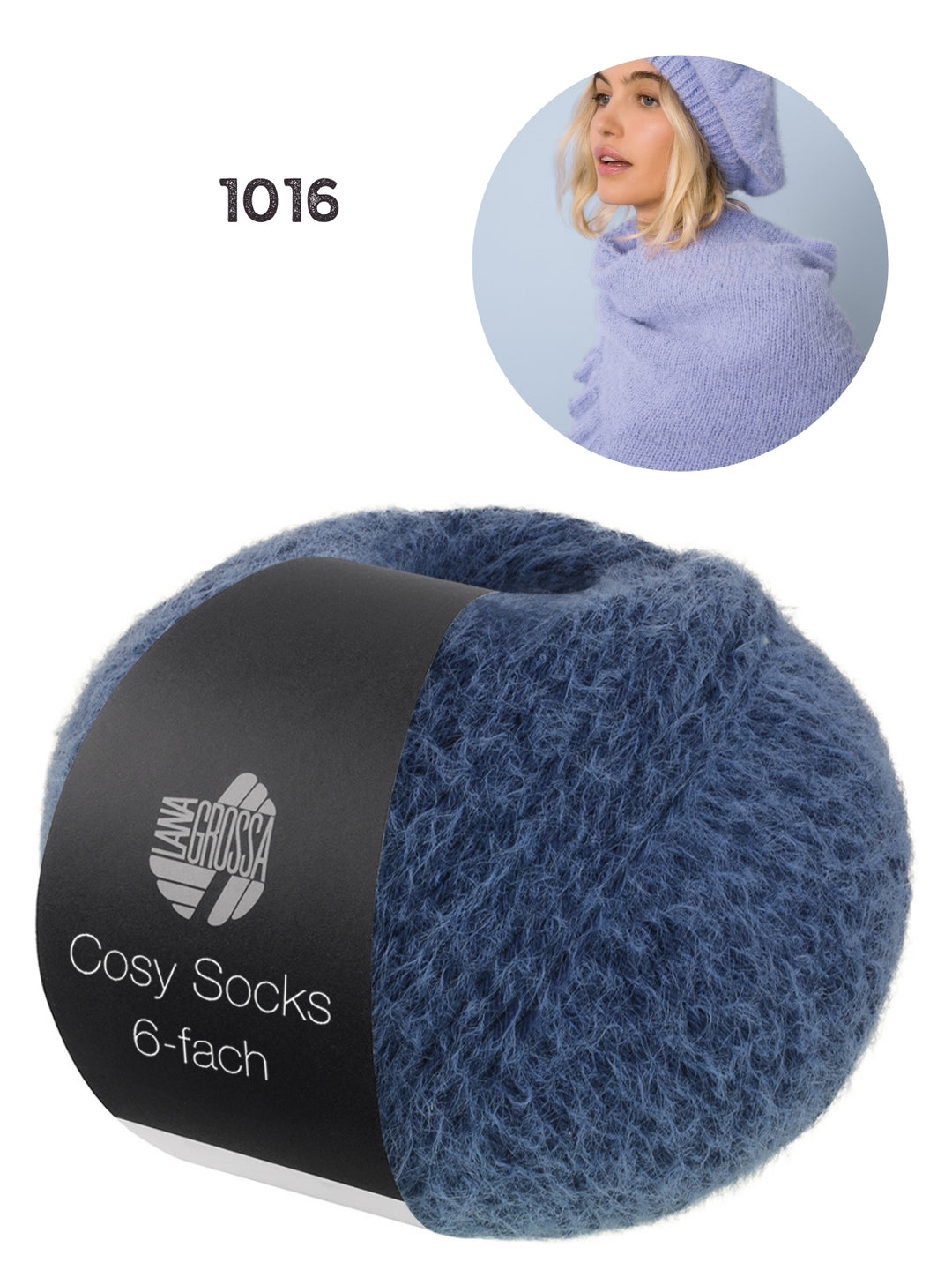 Breipakket Cosy Socks 6-fach kleur 1016
