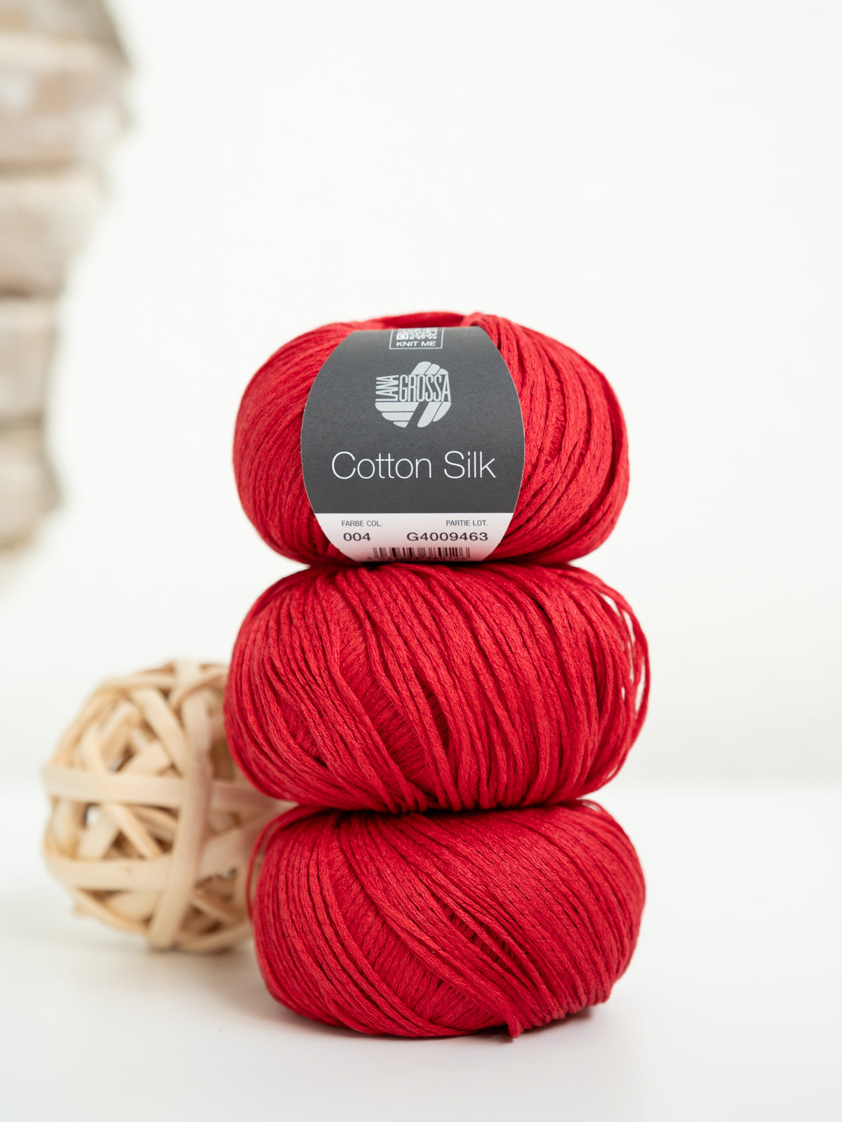 Cotton Silk 004 Rood