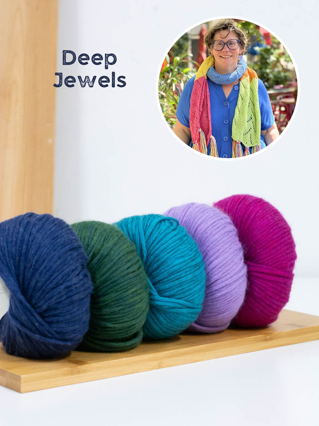 Breipakket Colorblock Ajoursjaal Summer Softness