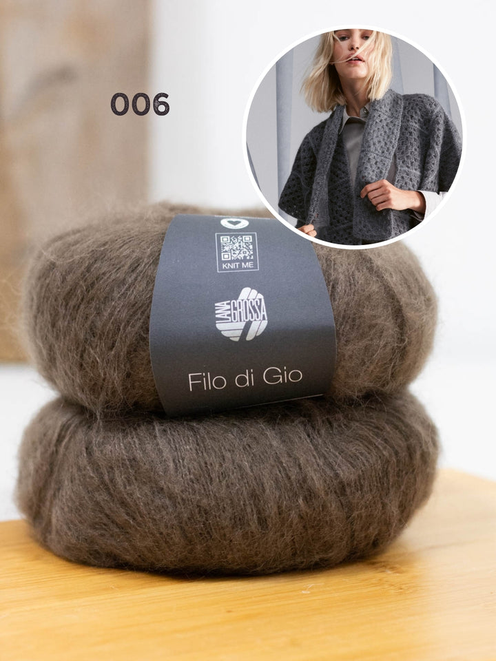 Haakpakket Filo Di Gio granny vest