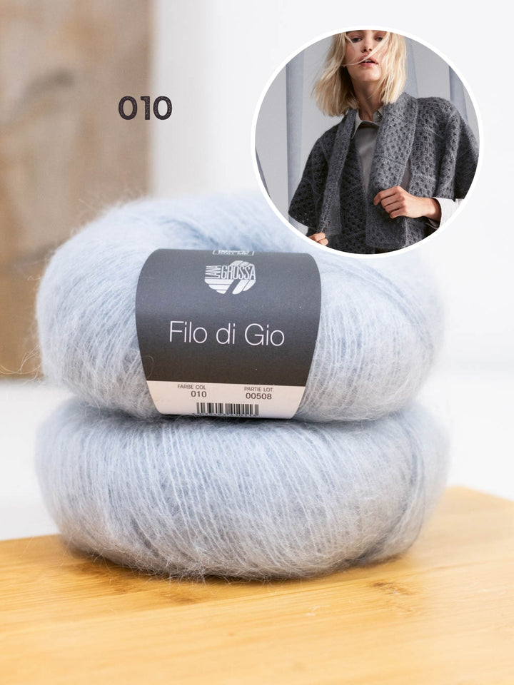 Haakpakket Filo Di Gio granny vest